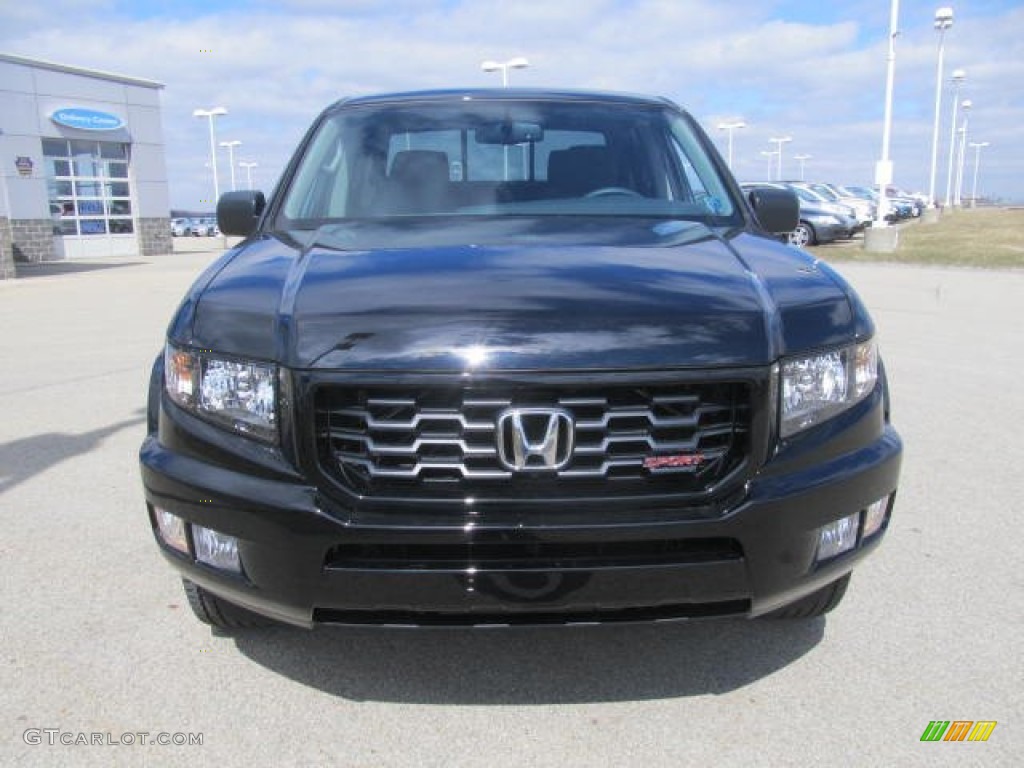 Crystal Black Pearl 2013 Honda Ridgeline Sport Exterior Photo #78776771