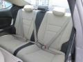 2013 Honda Accord Black/Ivory Interior Rear Seat Photo