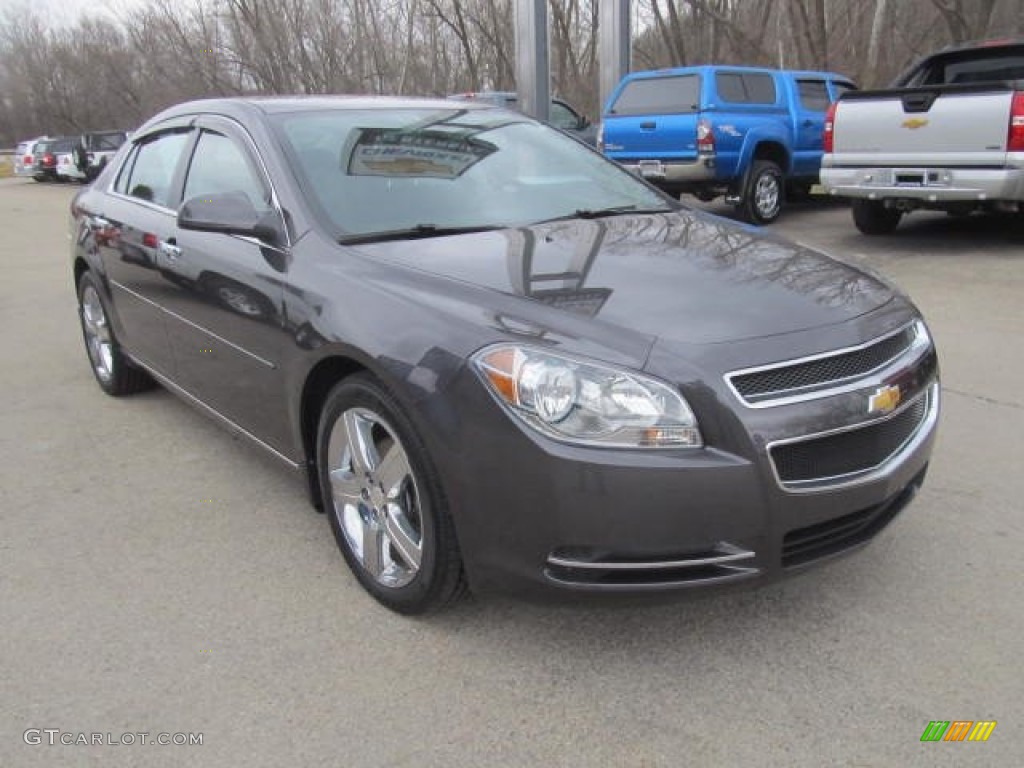 Taupe Gray Metallic 2012 Chevrolet Malibu LT Exterior Photo #78777262