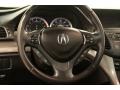 2010 Acura TSX Ebony Interior Steering Wheel Photo