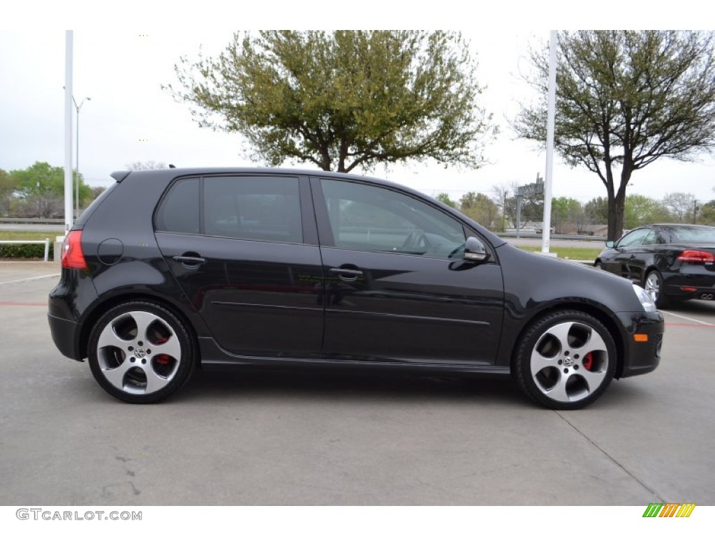 Black Magic Metallic 2009 Volkswagen GTI 4 Door Exterior Photo #78777695