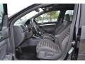 Interlagos Black Cloth 2009 Volkswagen GTI 4 Door Interior Color