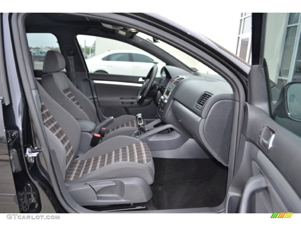 Interlagos Black Cloth Interior 2009 Volkswagen GTI 4 Door Photo #78777788