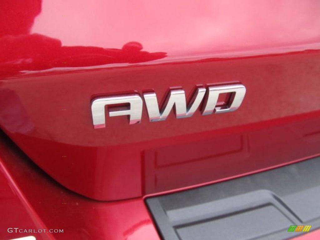 2013 Traverse LT AWD - Crystal Red Tintcoat / Ebony/Mojave photo #5