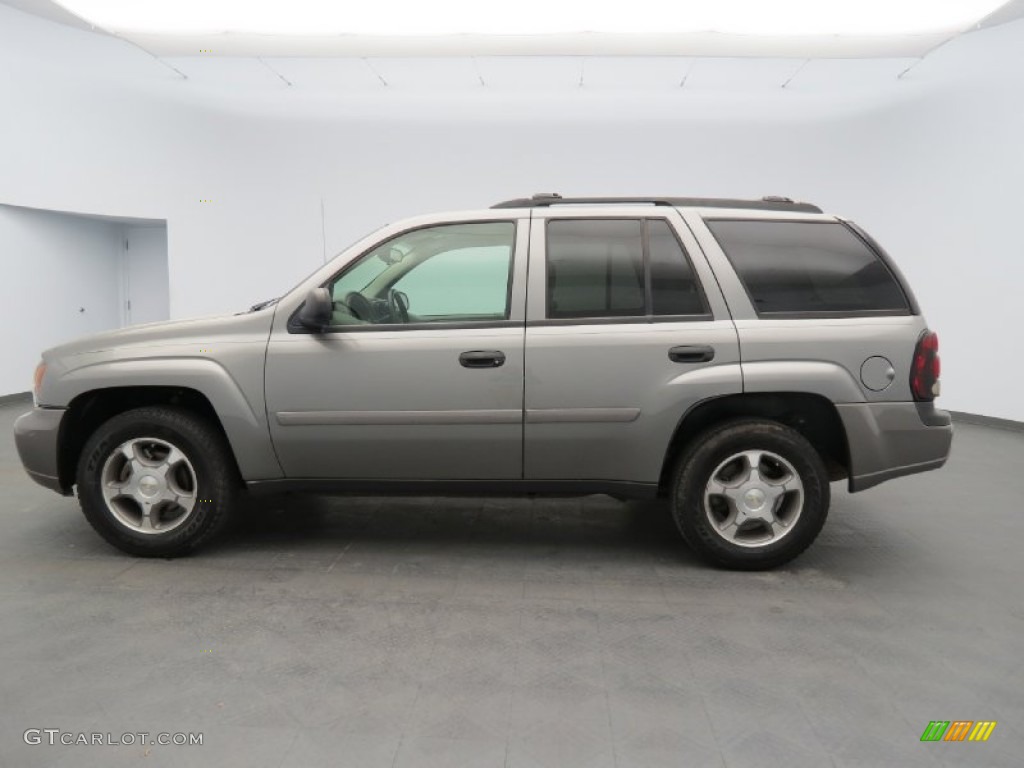 2008 TrailBlazer LT - Graystone Metallic / Light Gray photo #8