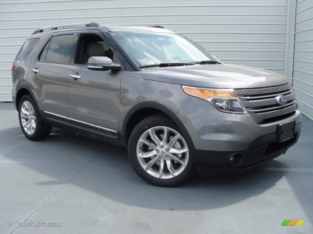 2013 Explorer Limited - Sterling Gray Metallic / Medium Light Stone photo #2