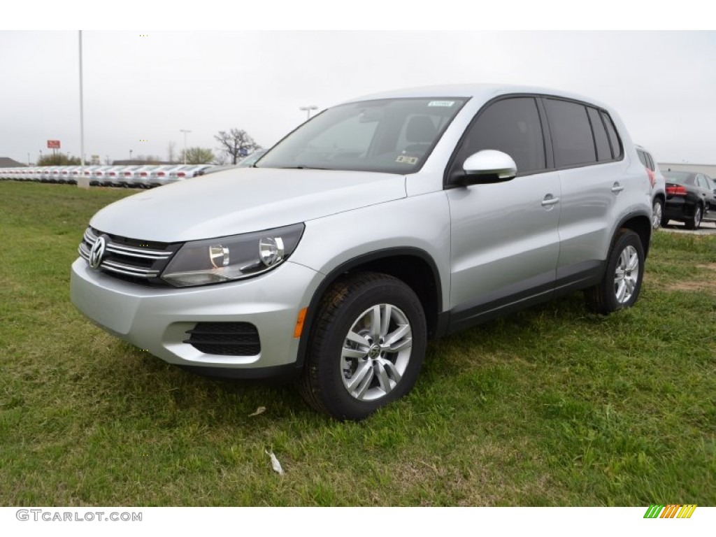Reflex Silver Metallic 2013 Volkswagen Tiguan S Exterior Photo #78778628