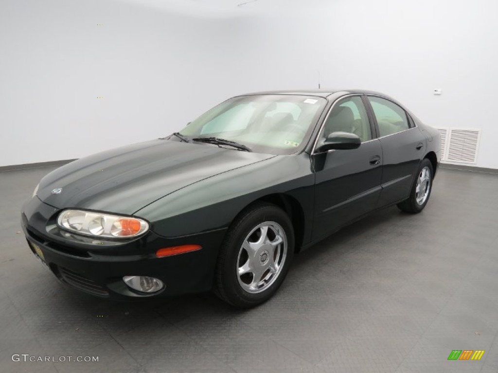 2001 Aurora 4.0 - Polo Green Metallic / Dark Gray photo #1