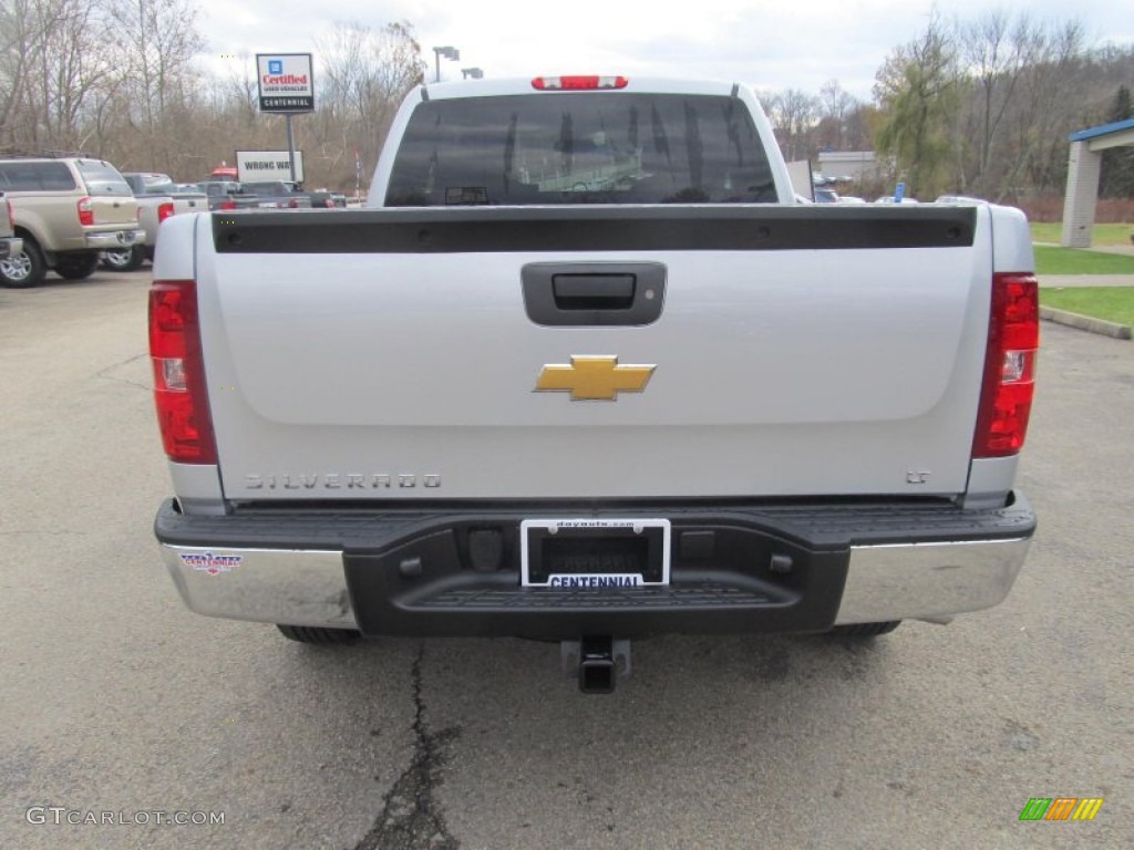 2013 Silverado 1500 LT Extended Cab 4x4 - Silver Ice Metallic / Ebony photo #5