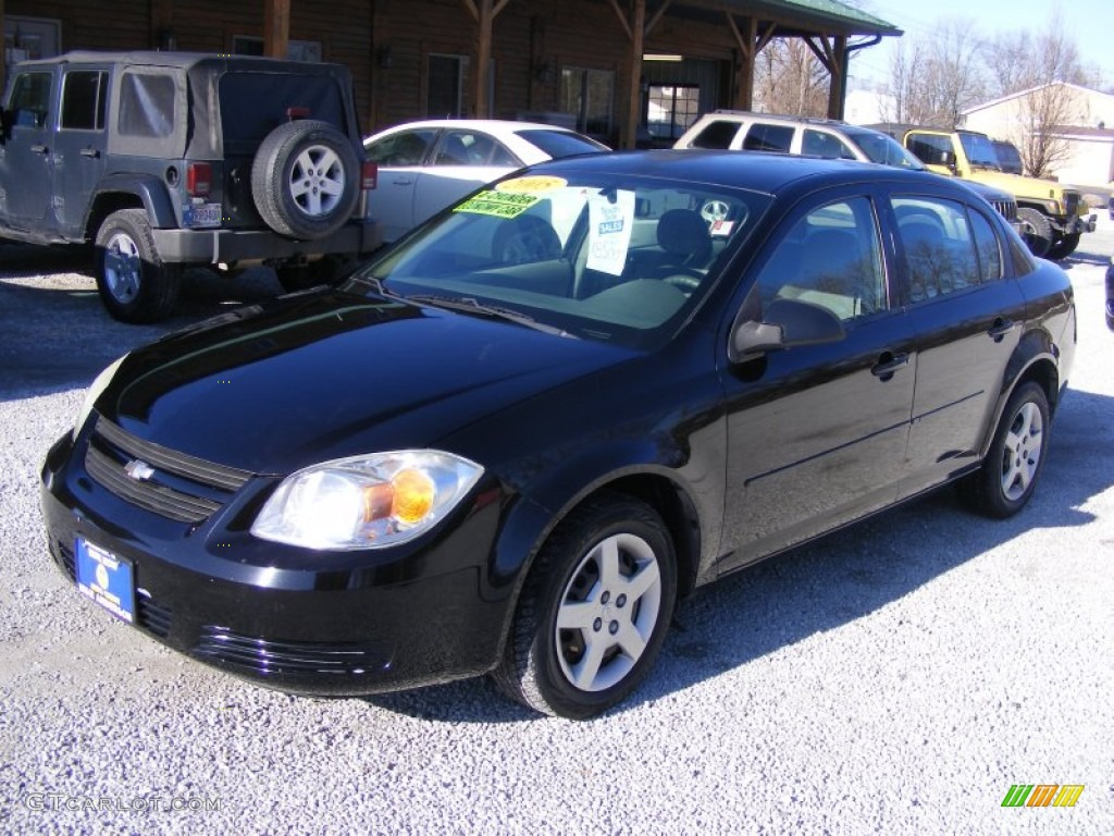 Black 2005 Chevrolet Cobalt Sedan Exterior Photo #78780083