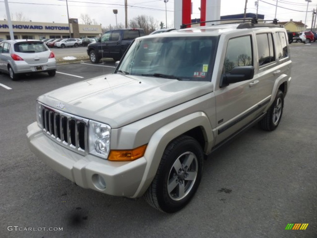 Light Graystone Pearl 2008 Jeep Commander Sport 4x4 Exterior Photo #78780914