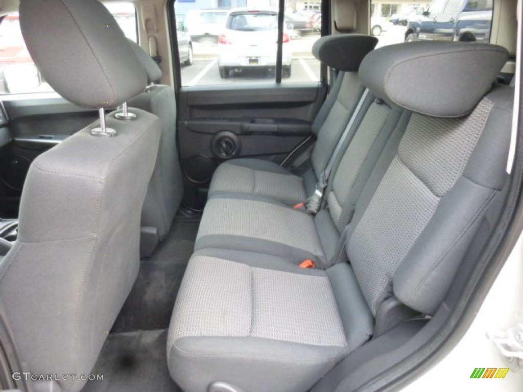 2008 Jeep Commander Sport 4x4 Rear Seat Photo #78780974