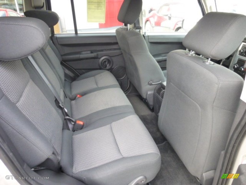 2008 Jeep Commander Sport 4x4 Rear Seat Photo #78781109