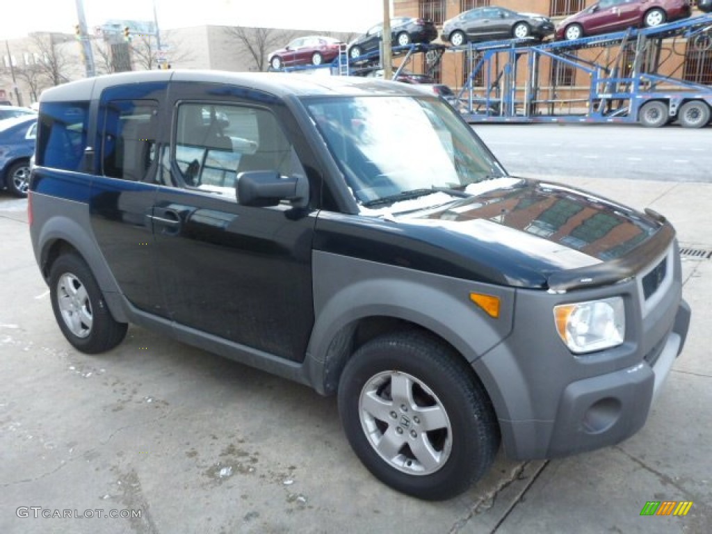 Nighthawk Black Pearl 2004 Honda Element EX AWD Exterior Photo #78781726