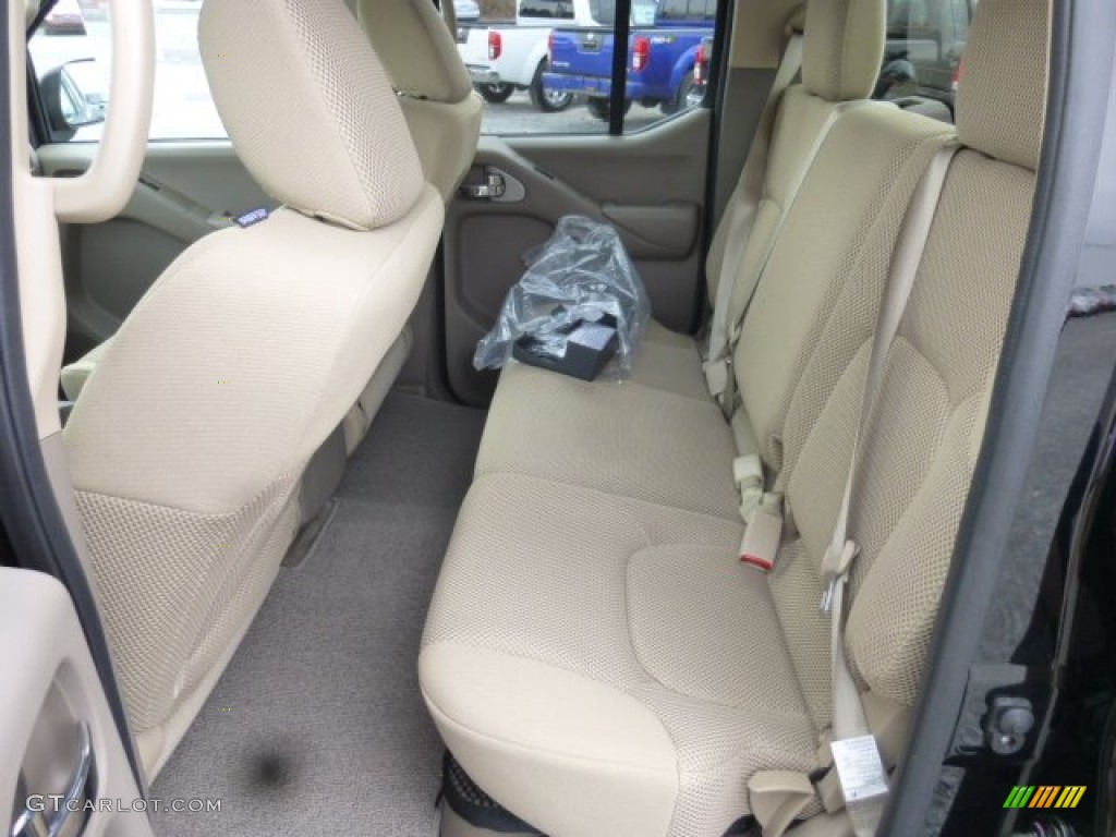 2013 Nissan Frontier SV V6 Crew Cab 4x4 Rear Seat Photo #78782299