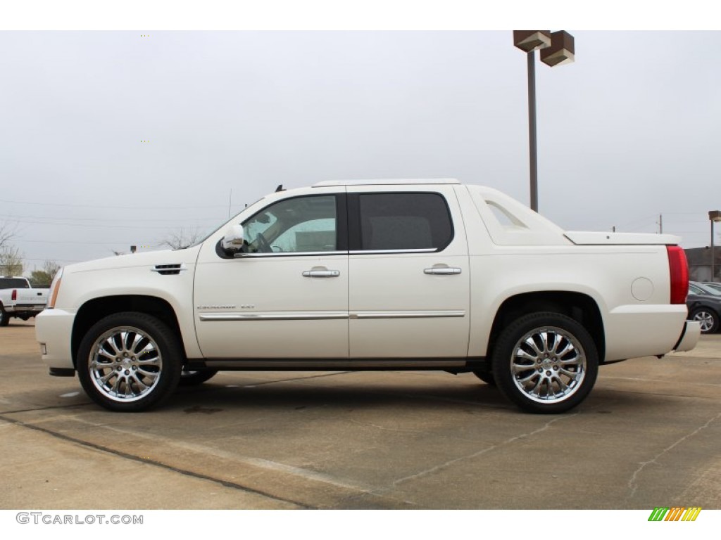 2013 Escalade EXT Premium AWD - White Diamond Tricoat / Cashmere/Cocoa photo #5