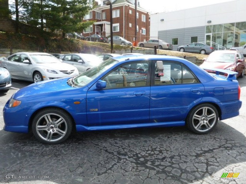 Laser Blue Mica 2001 Mazda Protege MP3 Exterior Photo #78783249