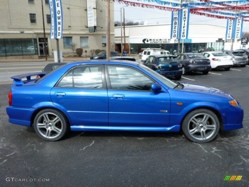 Laser Blue Mica 2001 Mazda Protege MP3 Exterior Photo #78783473