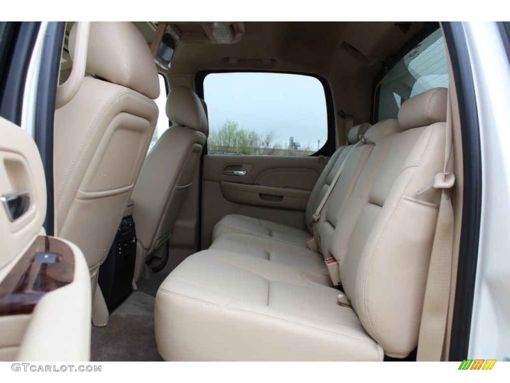 2013 Escalade EXT Premium AWD - White Diamond Tricoat / Cashmere/Cocoa photo #20