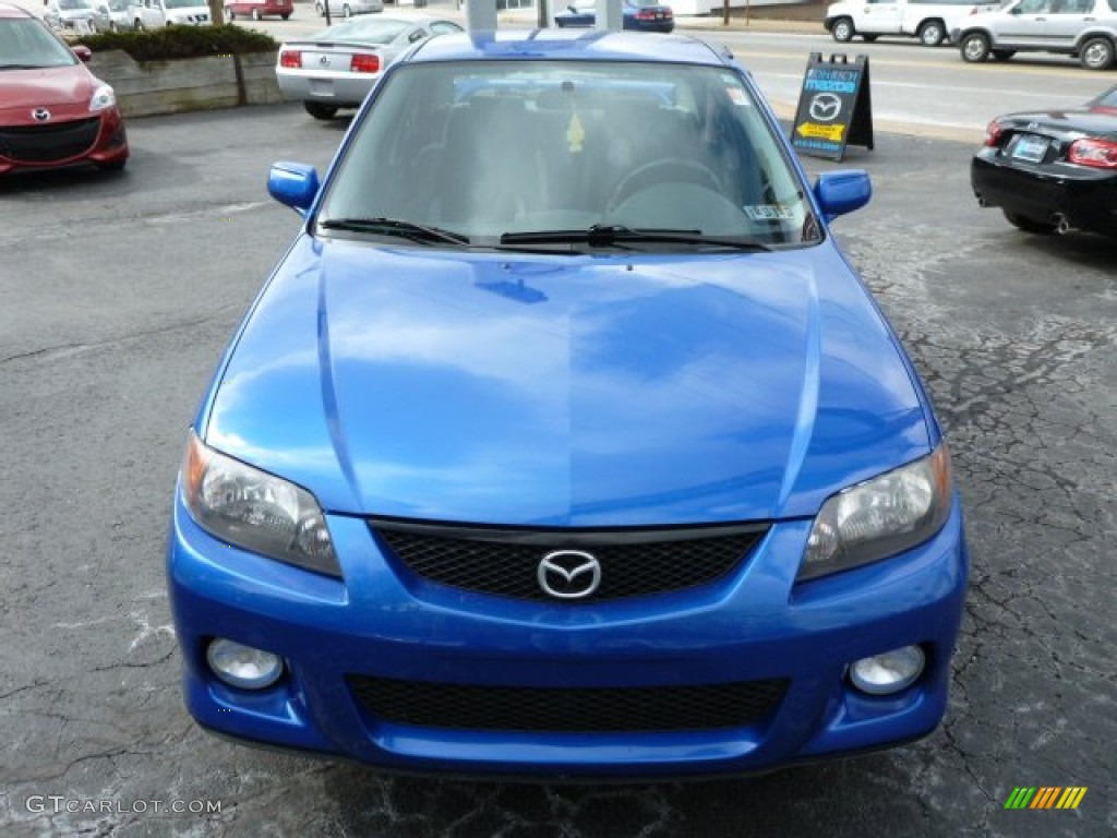 Laser Blue Mica 2001 Mazda Protege MP3 Exterior Photo #78783491