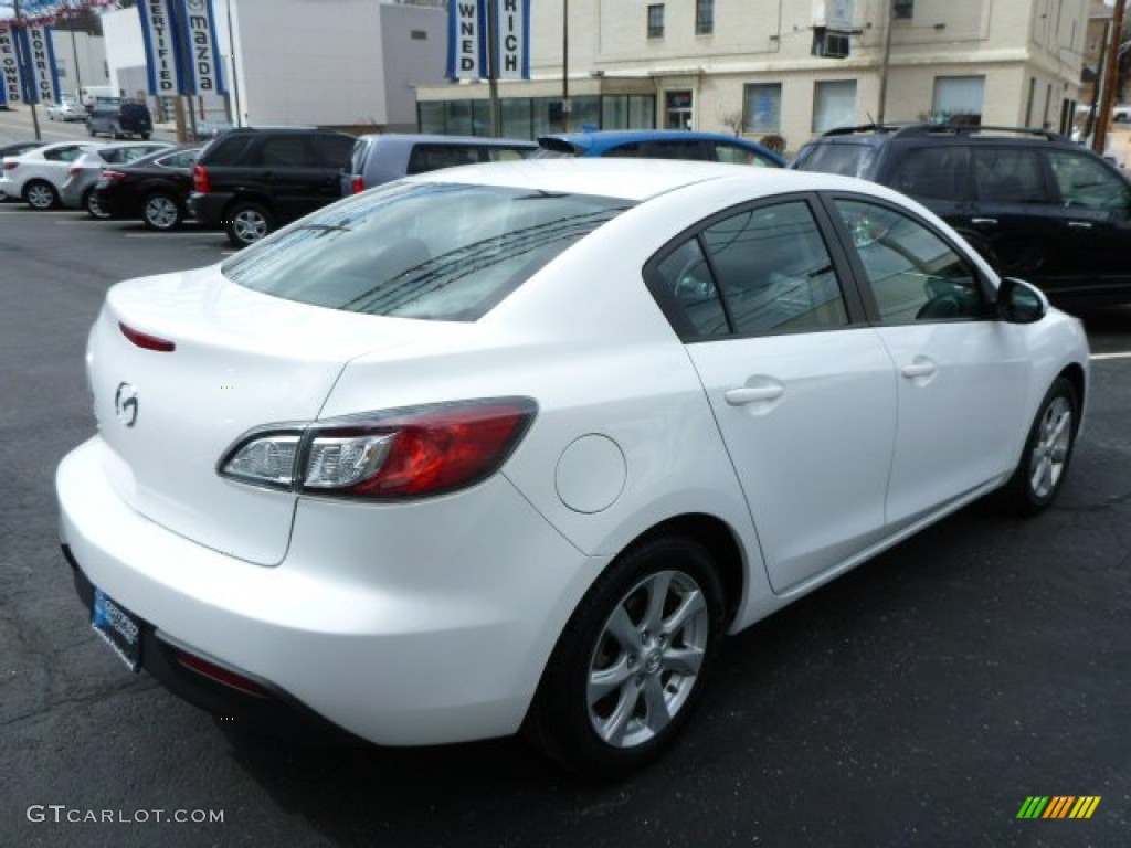 Crystal White Pearl Mica 2010 Mazda MAZDA3 i Touring 4 Door Exterior Photo #78783839