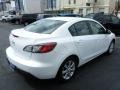  2010 MAZDA3 i Touring 4 Door Crystal White Pearl Mica