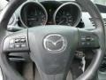 Black 2010 Mazda MAZDA3 i Touring 4 Door Steering Wheel