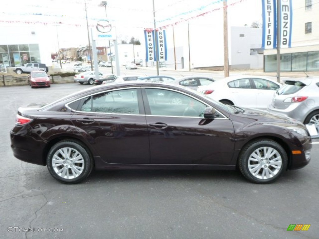 Black Cherry Metallic 2010 Mazda MAZDA6 i Touring Sedan Exterior Photo #78784250