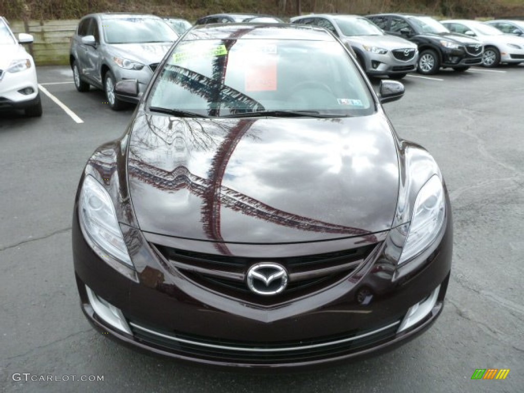 2010 MAZDA6 i Touring Sedan - Black Cherry Metallic / Black photo #14