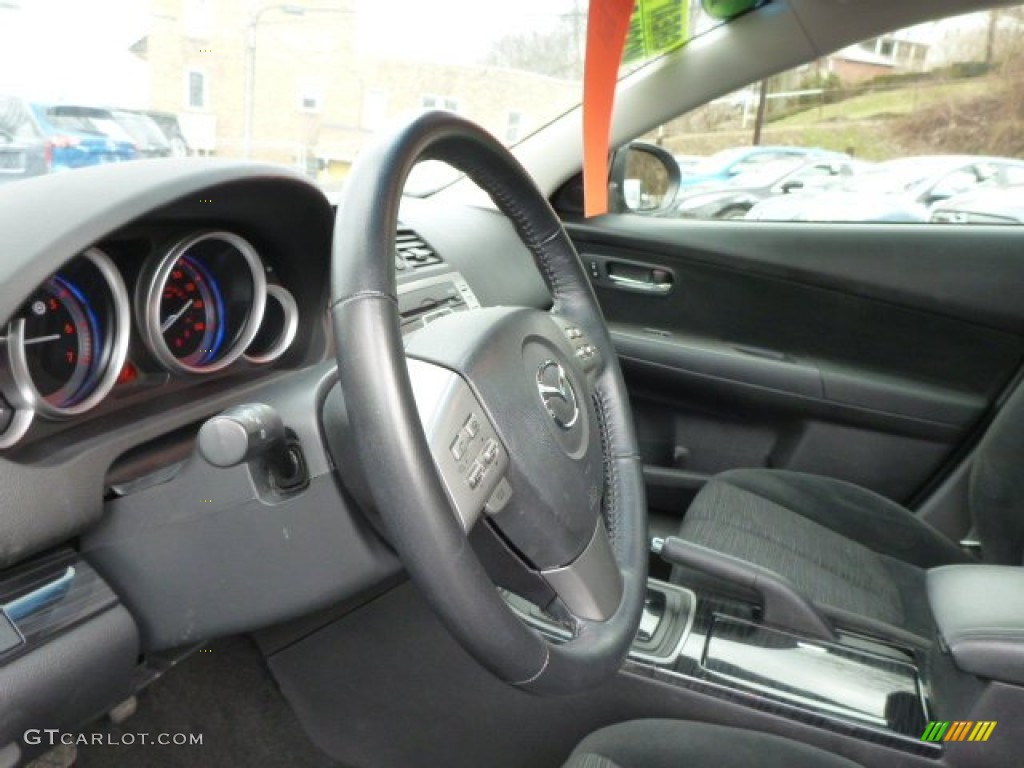 2010 MAZDA6 i Touring Sedan - Black Cherry Metallic / Black photo #18