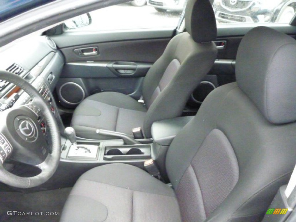 2007 MAZDA3 s Sport Hatchback - Phantom Blue Mica / Black photo #4