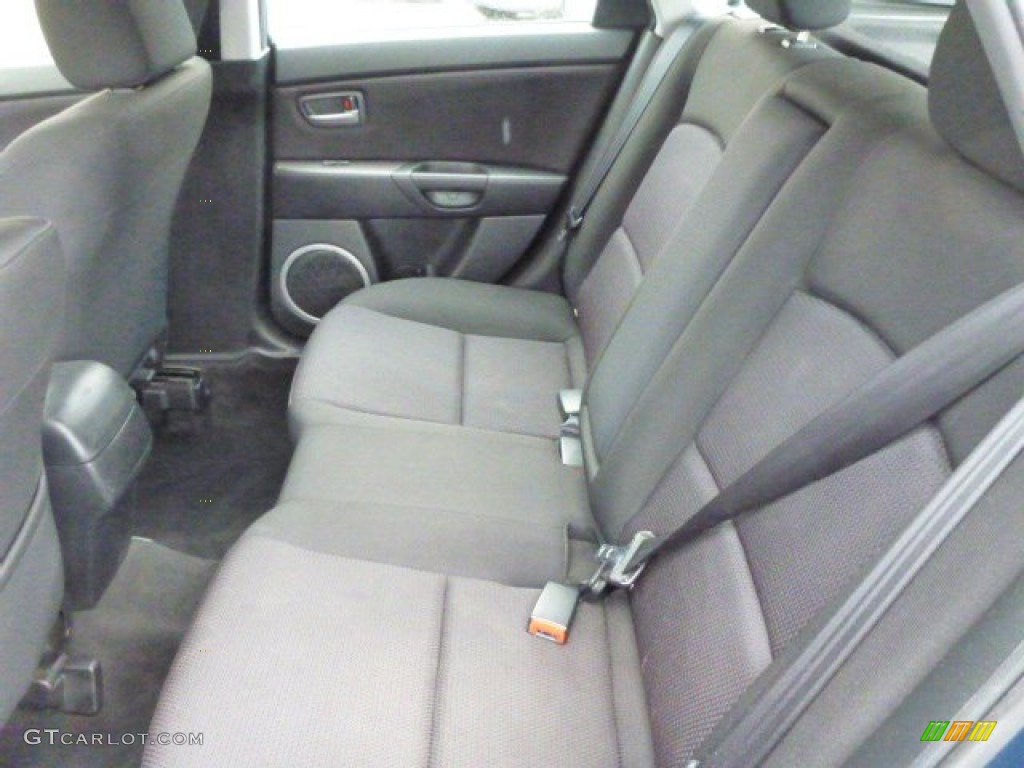 2007 MAZDA3 s Sport Hatchback - Phantom Blue Mica / Black photo #5