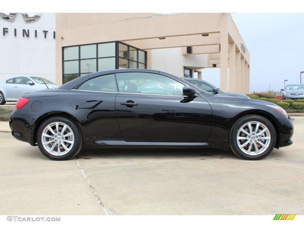 Black Obsidian 2013 Infiniti G 37 Convertible Exterior Photo #78784688