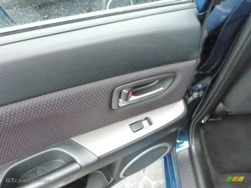 2007 MAZDA3 s Sport Hatchback - Phantom Blue Mica / Black photo #15