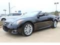 Black Obsidian 2013 Infiniti G 37 Convertible Exterior
