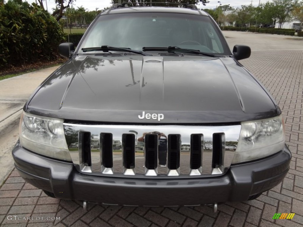 2003 Grand Cherokee Overland 4x4 - Graphite Metallic / Dark Slate Gray/Light Slate Gray photo #5