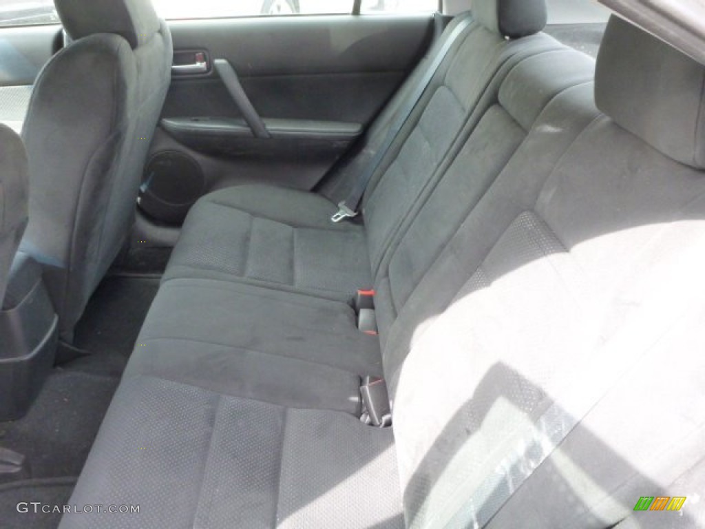 Black Interior 2008 Mazda MAZDA6 i Sport Hatchback Photo #78784889