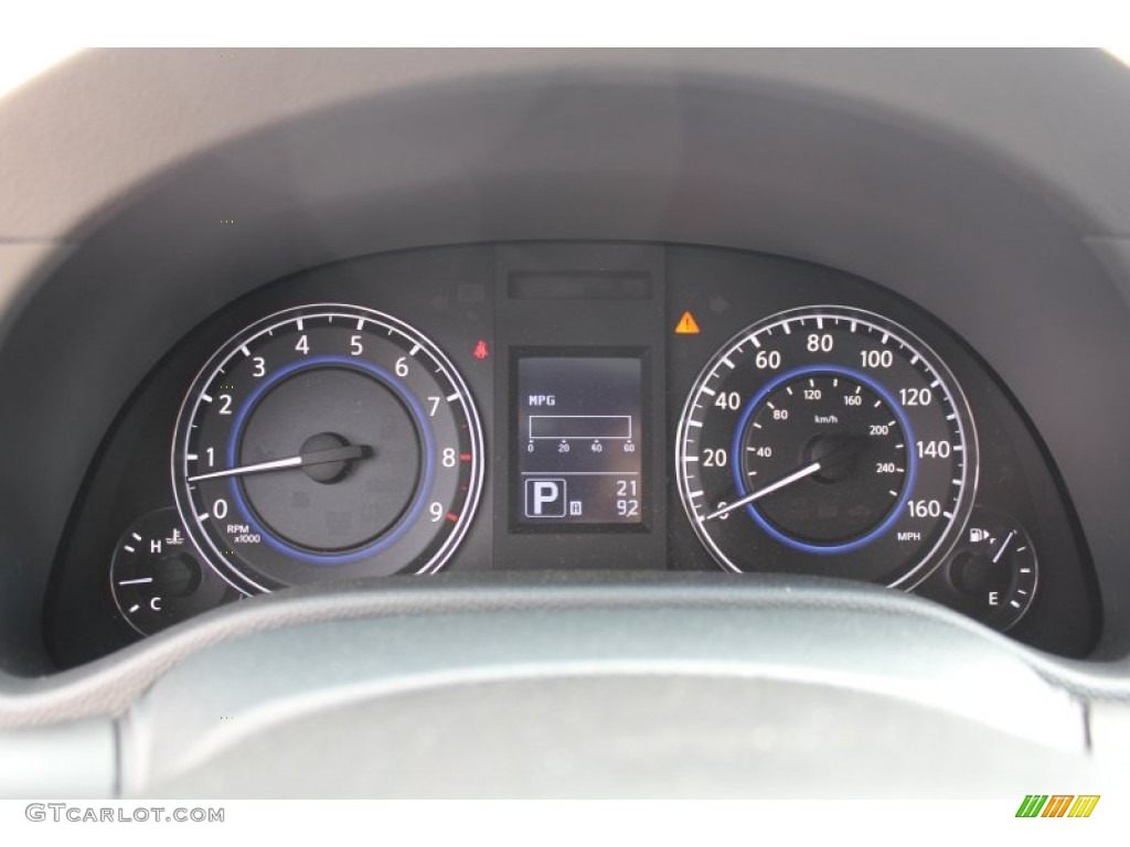 2013 Infiniti G 37 Convertible Gauges Photo #78784913