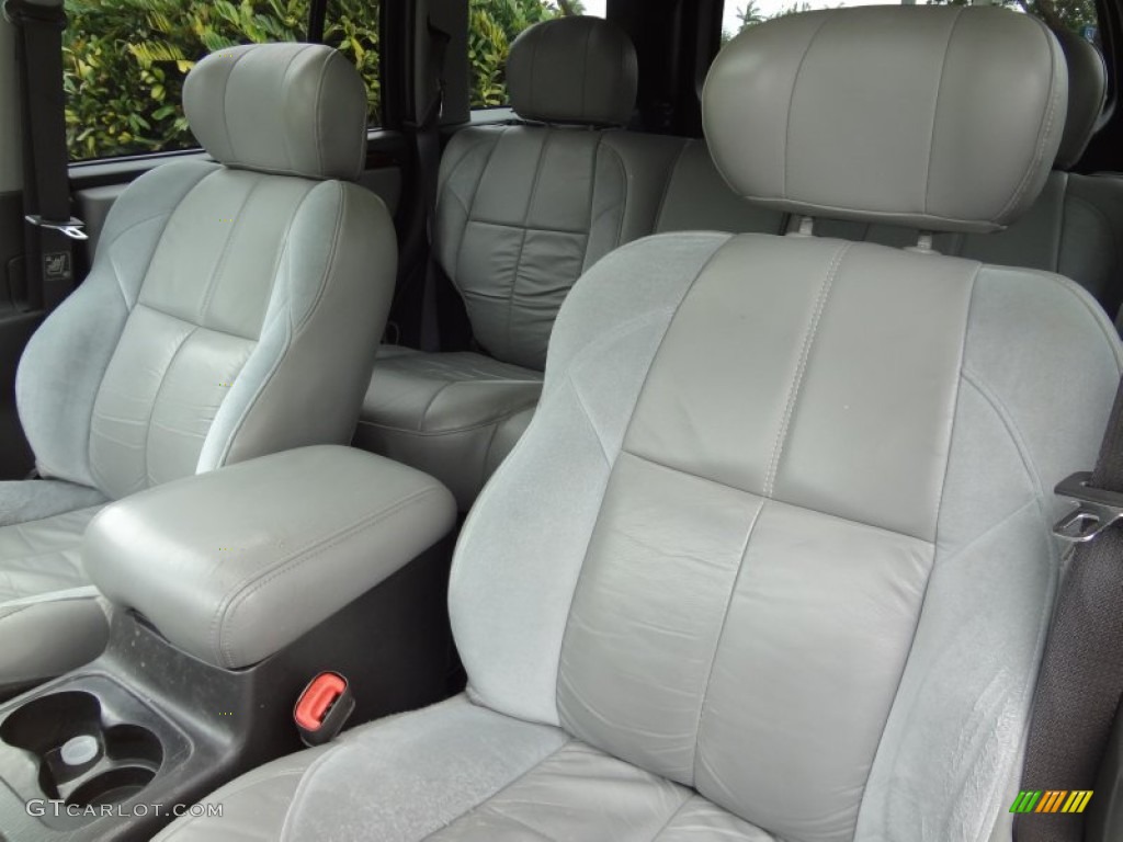 2003 Grand Cherokee Overland 4x4 - Graphite Metallic / Dark Slate Gray/Light Slate Gray photo #12