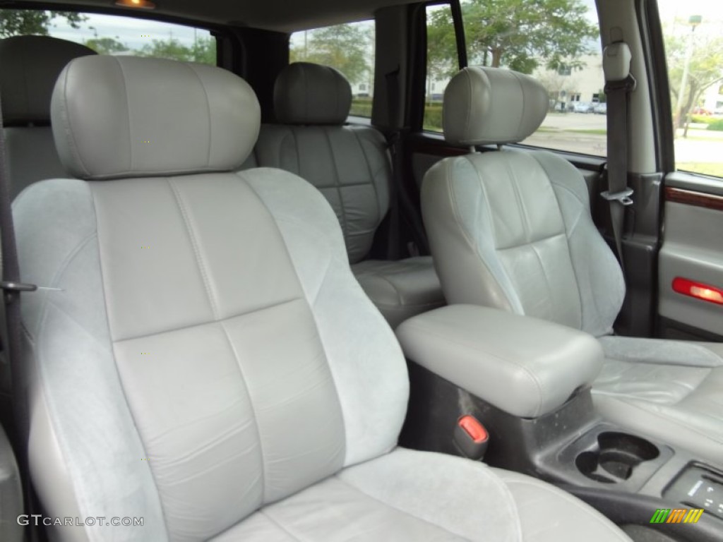 2003 Grand Cherokee Overland 4x4 - Graphite Metallic / Dark Slate Gray/Light Slate Gray photo #18
