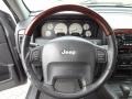 2003 Jeep Grand Cherokee Dark Slate Gray/Light Slate Gray Interior Steering Wheel Photo