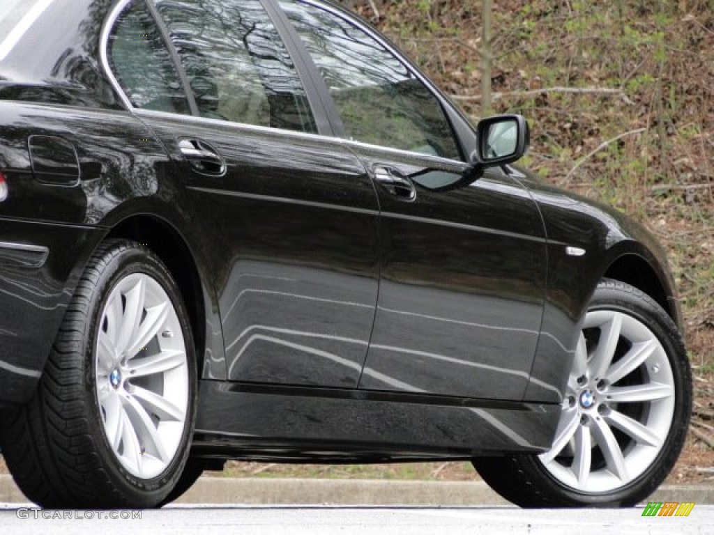 2007 7 Series 750Li Sedan - Azurite Black Metallic / Black photo #13