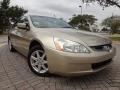 Desert Mist Metallic 2004 Honda Accord EX V6 Sedan Exterior