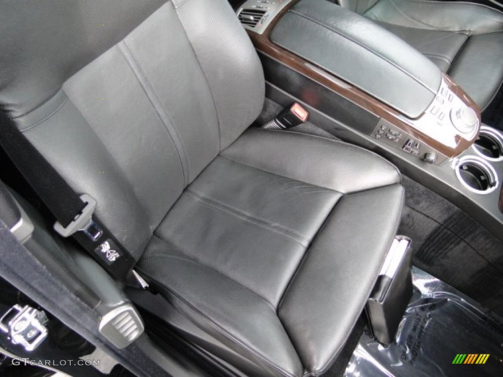 2007 7 Series 750Li Sedan - Azurite Black Metallic / Black photo #21