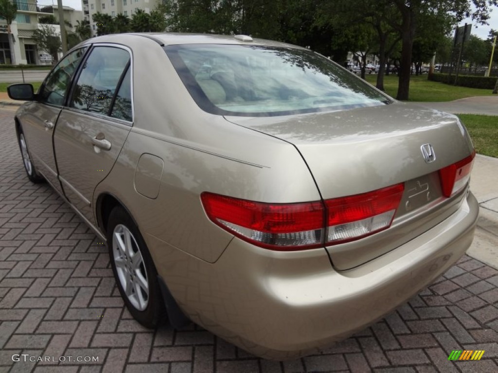 Desert Mist Metallic 2004 Honda Accord EX V6 Sedan Exterior Photo #78785519