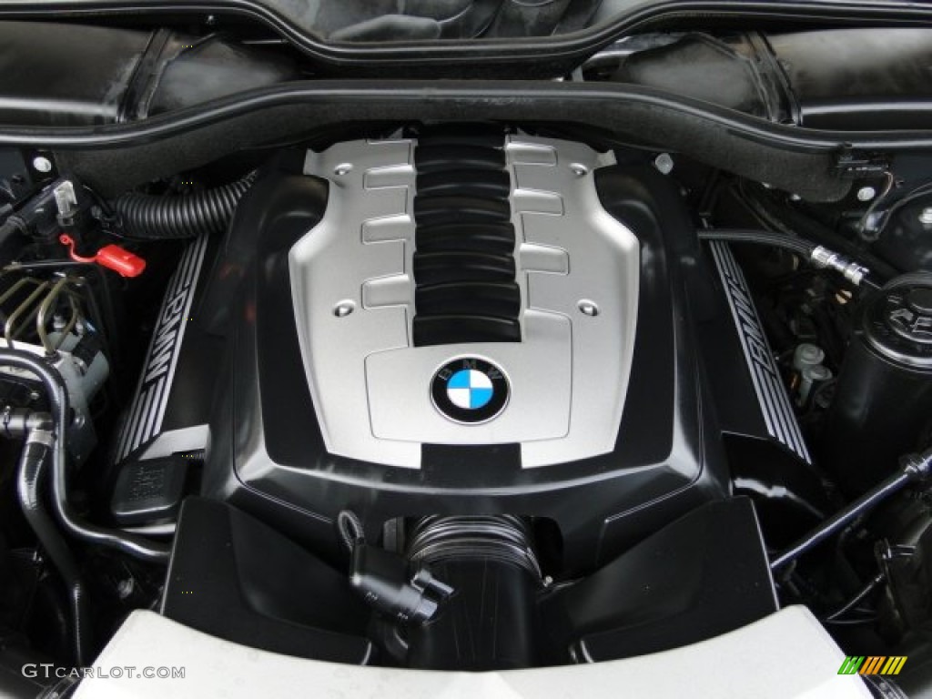 2007 BMW 7 Series 750Li Sedan 4.8 Liter DOHC 32-Valve VVT V8 Engine Photo #78785624