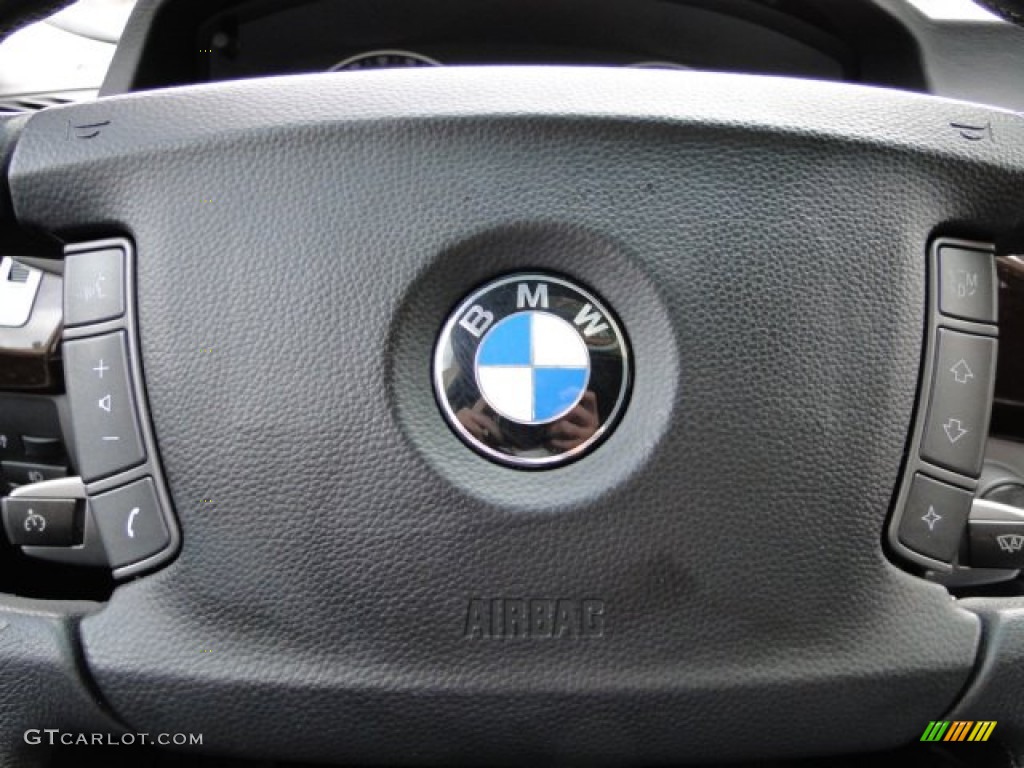 2007 7 Series 750Li Sedan - Azurite Black Metallic / Black photo #28