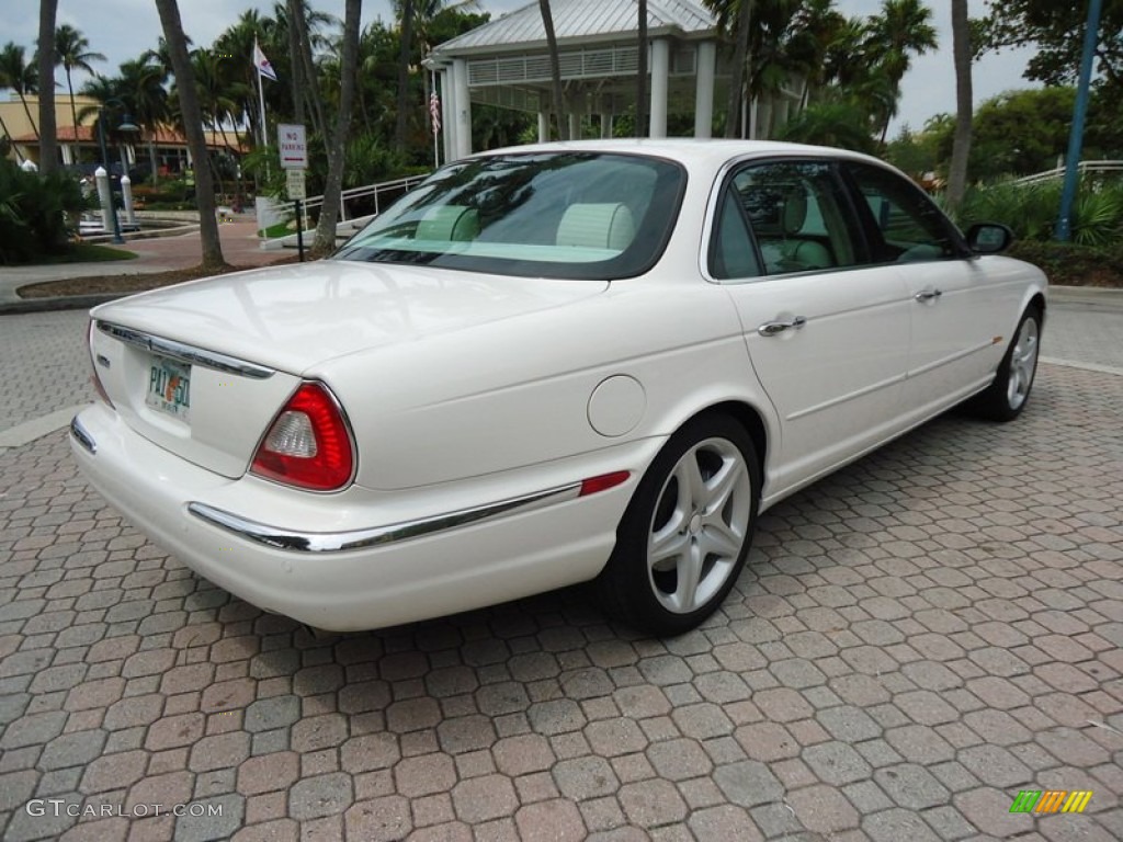 White Onyx 2005 Jaguar XJ Super V8 Exterior Photo #78785806