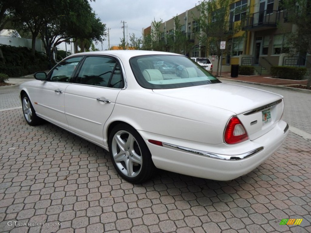 White Onyx 2005 Jaguar XJ Super V8 Exterior Photo #78785882