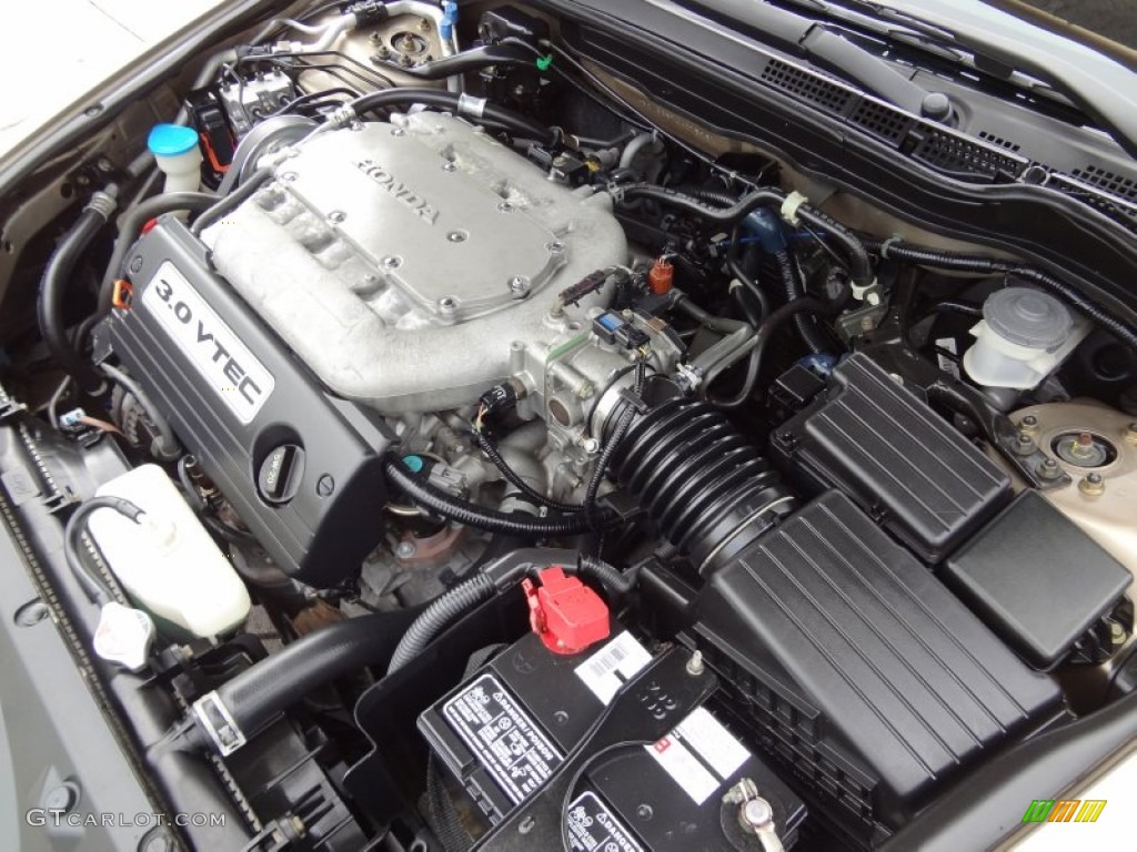 2004 Honda Accord EX V6 Sedan Engine Photos